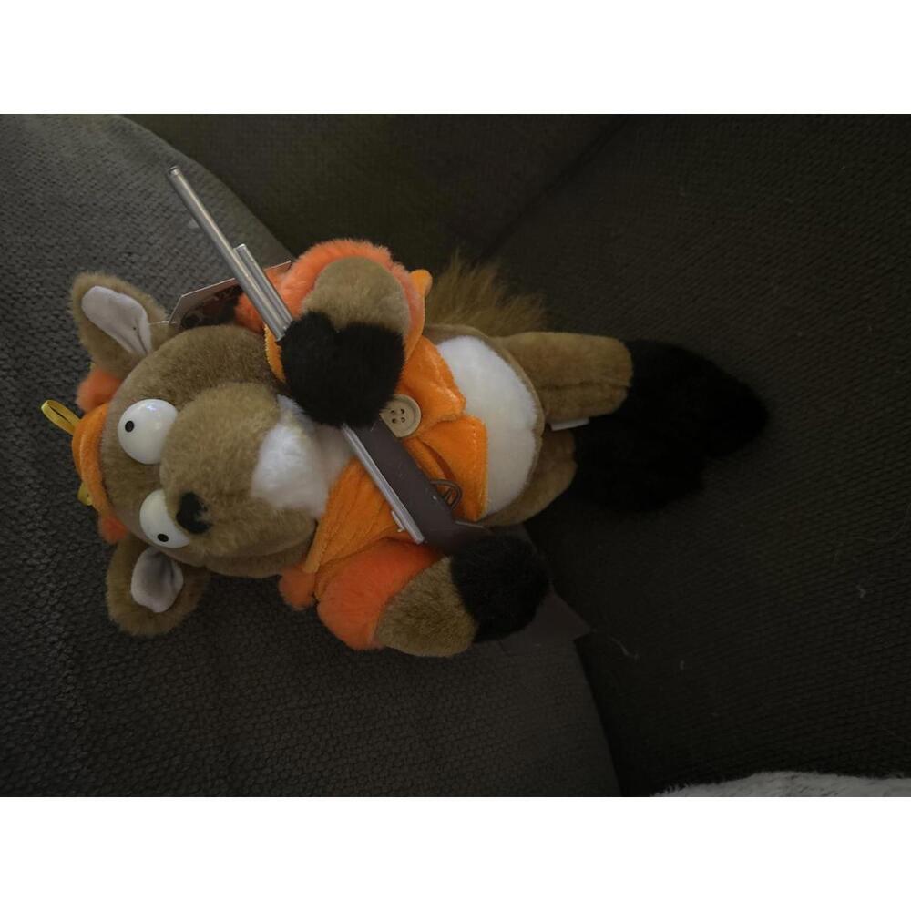 Vintage Crosshairs Hunting Squirrel Plush Stuffed Toy 2001 New with Tag